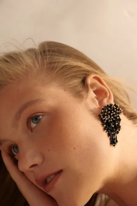 Серьги из бисера